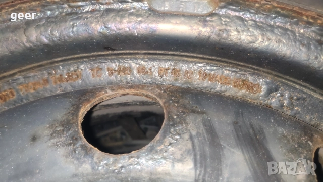 джанти 2бр. Субару subaru 4x100 17цола, снимка 3 - Гуми и джанти - 52942001