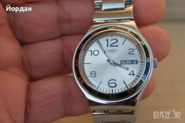 Швейцарски мъжки часовник ''SWATCH'', снимка 2 - Мъжки - 48967674