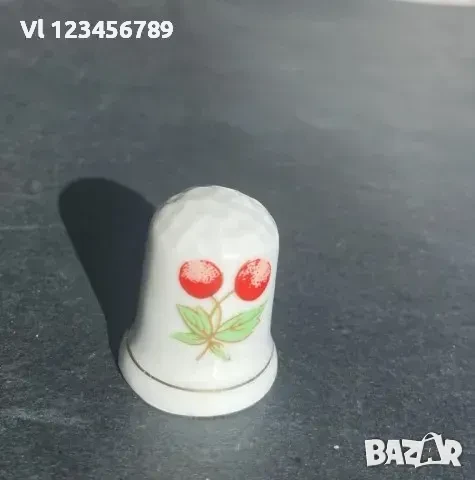 Порцеланови напръстници - колекционерски /плодове/-5 бр, снимка 3 - Колекции - 50689224
