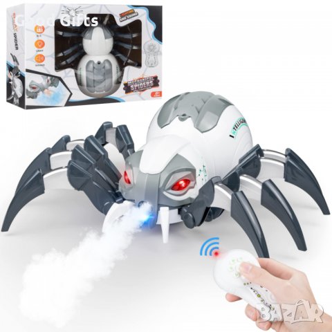 Паяк с дистанционно управление и спрей функция