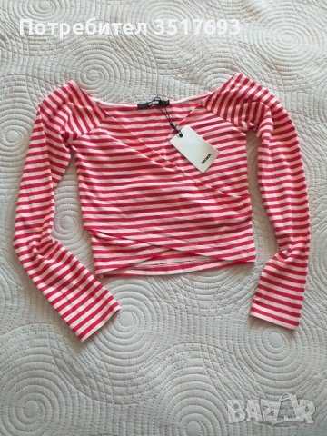 Дамска къса блуза Bik Bok  XS 158 /164, снимка 4 - Блузи с дълъг ръкав и пуловери - 43239909