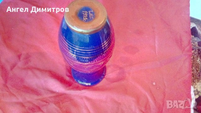 Стара красива керамична ваза с позлата , снимка 8 - Антикварни и старинни предмети - 37286463