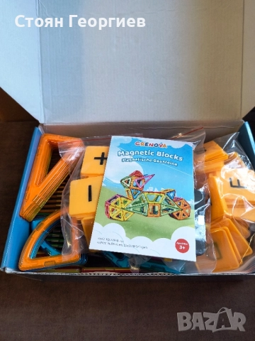 Чисто нов Магнитен конструктор Crenova ,68 части, 3+