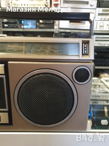 Радиокасетофон National Panasonic RX-1550 Работи на радио и касета. Радиото има само средни къси въл, снимка 5 - Радиокасетофони, транзистори - 49218863