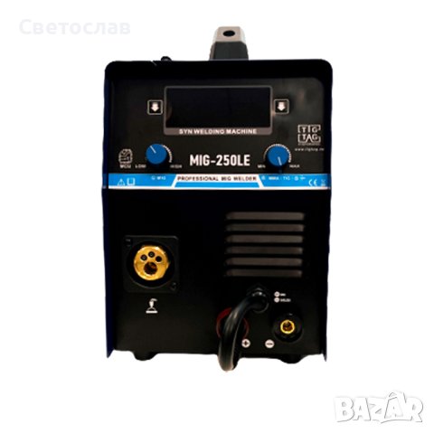 Телоподаващ синергичен апарат TIGTAG MIG250LE пълен комплект, снимка 2 - Други инструменти - 43083769
