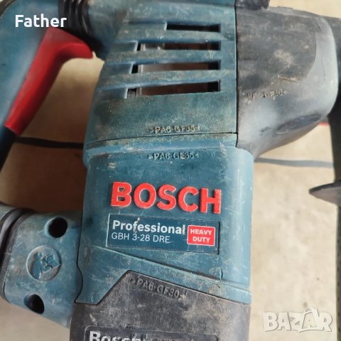 Перфоратор Bosch Profesional GBH 3-28 DRE , снимка 5 - Бормашини - 50637898