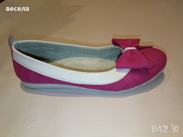 Обувки за момиче меки и еластични,розов цвят, снимка 1 - Детски обувки - 26333409