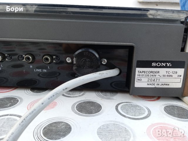 SONY TC-129 Дек/Касетофон, снимка 12 - Декове - 39048720