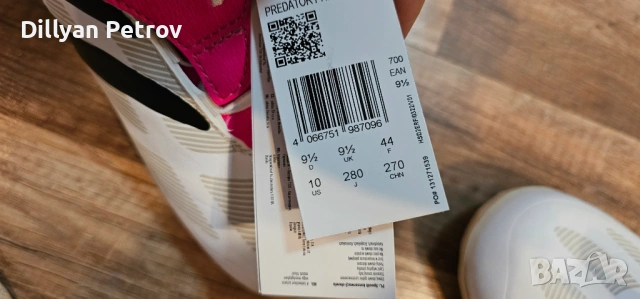 Стоножки Predator Precision.3 Turf Soccer Shoes, снимка 6 - Футбол - 53366135