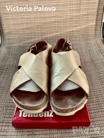 Скъпи златисти  сандали BY A.Италия, снимка 6 - Сандали - 36866398