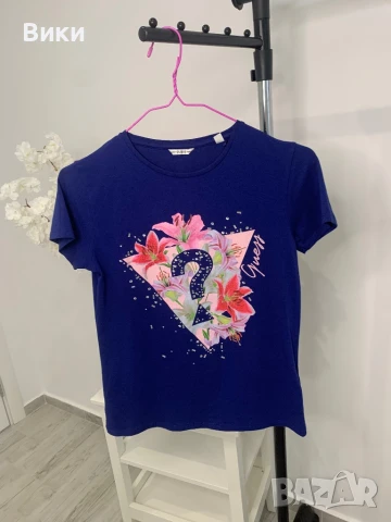 Тениска на Guess, размер 16г но е подходяща и за XS-S, снимка 7 - Тениски - 50829504