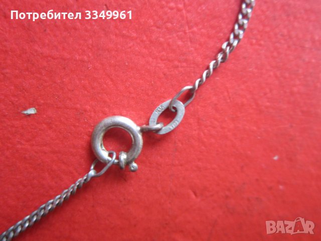 Страхотна сребърна верижка колие 835 ФБМ 10, снимка 2 - Колиета, медальони, синджири - 36701082