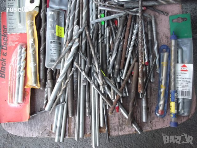 Лот от 119 бр. класически свредла за бетон, снимка 4 - Други инструменти - 26549399