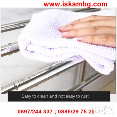 Метален стелаж за обувки с 4, 5 и 6 рафта - код 2480 ИЗЦЯЛО МЕТАЛЕН, снимка 9 - Други стоки за дома - 26713522