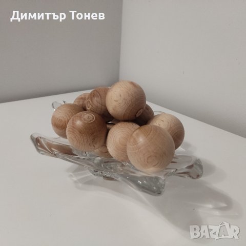 Дървени топчета , снимка 4 - Декорация за дома - 42973432