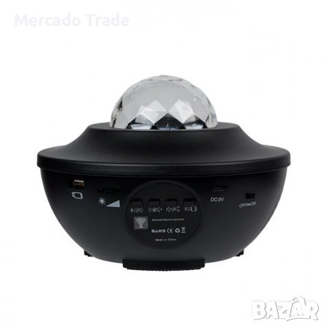 Прожектор Mercado Trade, За стая, Дистанционно управление, Черен, снимка 2 - Прожектори - 37803553