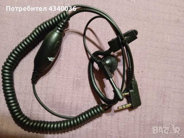 Слушалка за радиостанции , снимка 4 - Друга електроника - 49044474