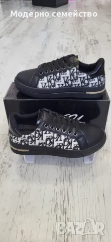 Стилни дамски кецове в черно , снимка 3 - Кецове - 49388251