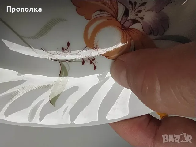  Релефни чинии"Лилии"- 6бр. , снимка 14 - Чинии - 48521390