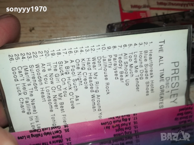 ELVIS PRESLEY 2809251942, снимка 11 - Аудио касети - 51870254