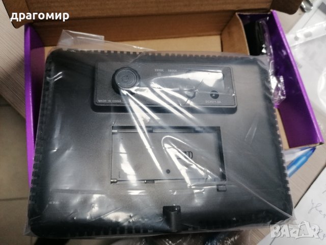 лед Лампа за видеокамери и фотоапарати , снимка 3 - Фотоапарати - 43709661