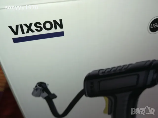 VIXON-CAR AIR COMPRESSOR 12V 2002250802, снимка 11 - Аксесоари и консумативи - 49203030