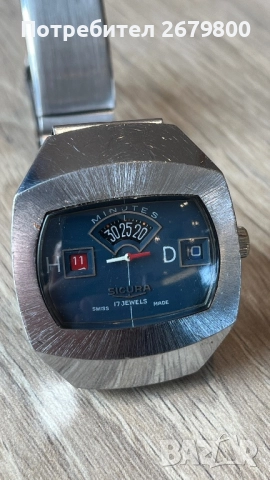 SICURA швейцарски часовник