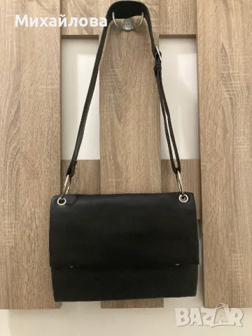 Дамска чанта Reserved, черна, снимка 6 - Чанти - 48043332