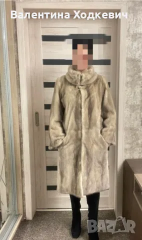 Шикозно палто от норка, снимка 3 - Палта, манта - 49109955