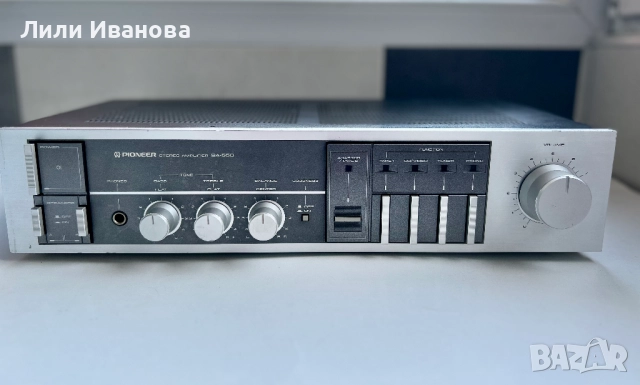 Комплект Pioneer от 1984-та- усилвател SA-550 и тунер TX-540L- отлични, снимка 3 - Ресийвъри, усилватели, смесителни пултове - 51693422