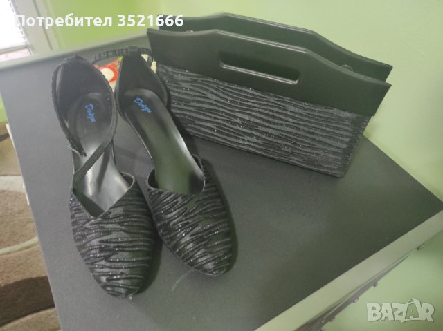 Обувки с чанта и сандали, снимка 5 - Дамски обувки на ток - 40400762