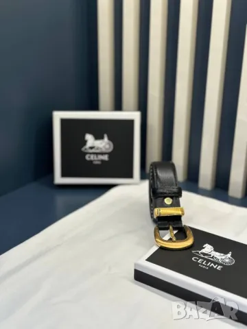 колани от естествена кожа в кутия celine , снимка 6 - Колани - 50342413