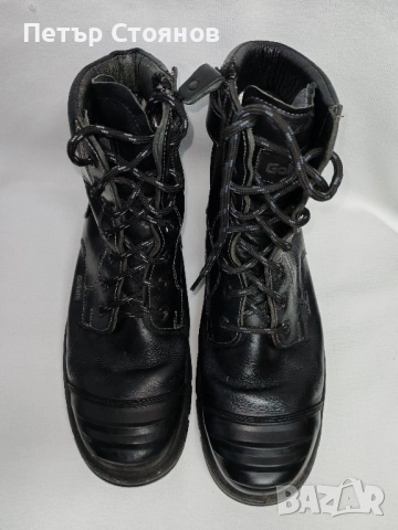 Здрави и удобни мъжки предпазни боти от естествена кожа GOLIATH №44, снимка 3 - Мъжки боти - 52077543