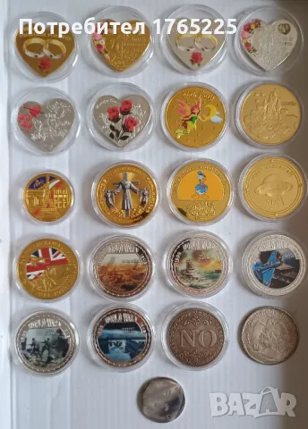 Сувенирни монети, снимка 3 - Романтични подаръци - 45733831