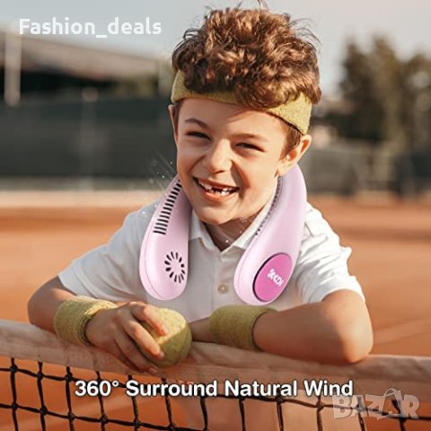 Нов детски преносим вентилатор за врат охлаждане пътуване на открито, снимка 3 - Други - 40401960