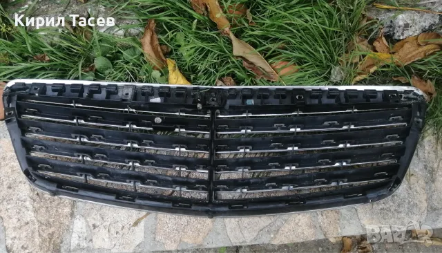 Решетка за Mercedes W221 С ДЕФЕКТ, снимка 4 - Части - 47820962