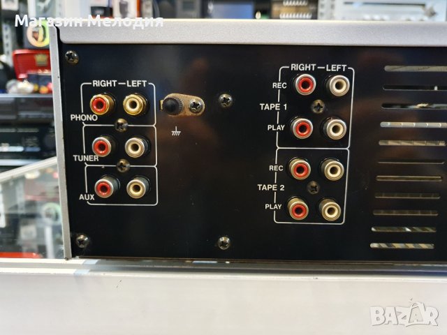 Усилвател Akai AM-U41 Две по 80 вата. В отлично техническо състояние, добър външен вид., снимка 9 - Ресийвъри, усилватели, смесителни пултове - 39257262