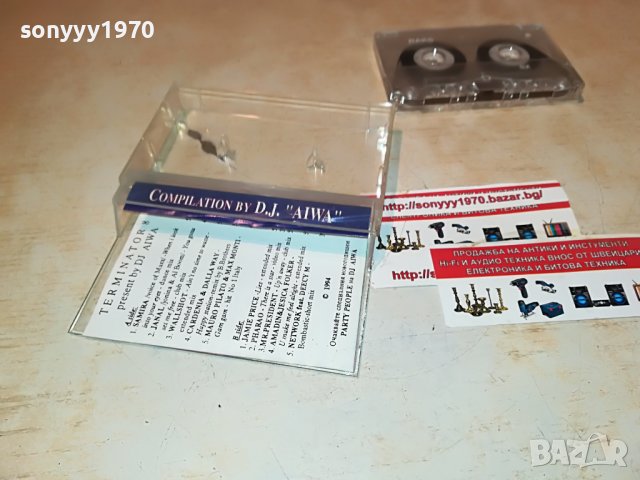 sold-DANCE TERMINATOR 8-КАСЕТА 1008221835, снимка 3 - Аудио касети - 37655950