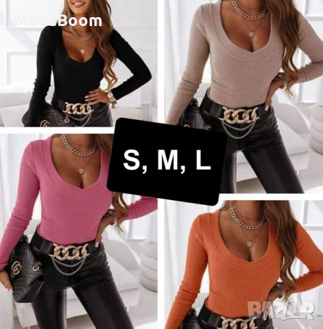 Дамски блузи , снимка 4 - Блузи с дълъг ръкав и пуловери - 38801894