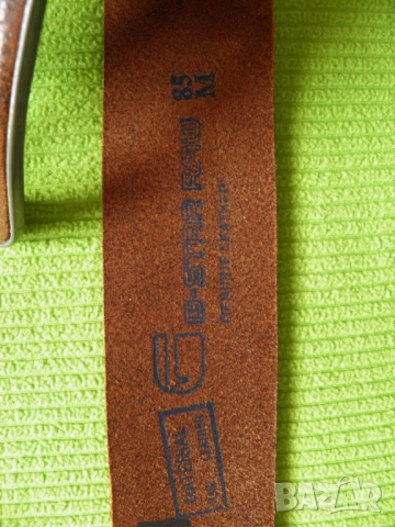 G-star оригинален колан от естествена кожа М/85, снимка 8 - Колани - 53248281