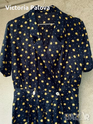 Прекрасен гащеризон-рокля, снимка 6 - Гащеризони - 36717104