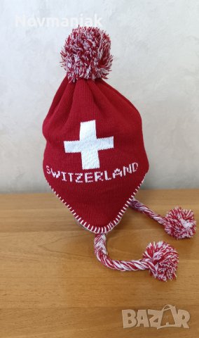 Switzerland-Като Нова, снимка 2 - Шапки - 43986643