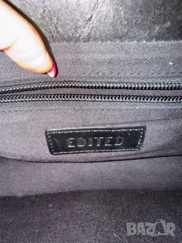 Edited дамска чанта от естествена кожа, снимка 8 - Чанти - 53243522