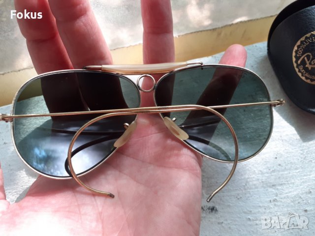 Слънчеви очила Ray Ban Bausch & Lomb - Рей Бан Авиатор BL, снимка 6 - Антикварни и старинни предмети - 37157230