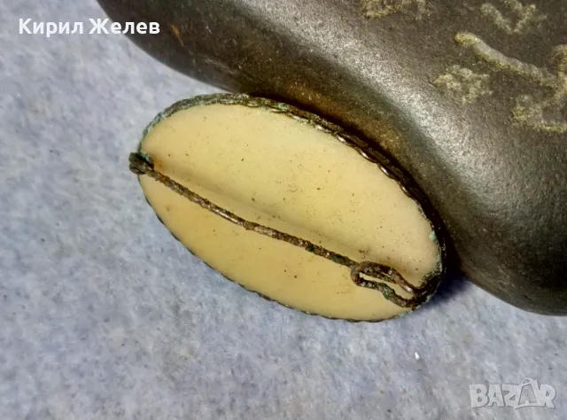 СТАРИННО ФЛОРАЛНО БИЖУ БРОШКА с РОЗИ ХУДОЖЕСТВЕНА РЪЧНА ИЗРАБОТКА 48879, снимка 10 - Антикварни и старинни предмети - 48842347