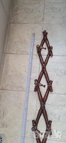 Ретро дървена закачалка , снимка 11 - Антикварни и старинни предмети - 50989763