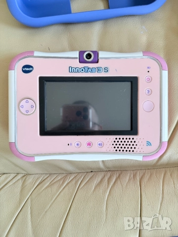 VTech InnoTab 3S – комплект, много добро състояние + кейс + зарядно + игра, снимка 3 - Таблети - 52791296