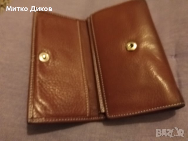 Tod's марково портмоне 150х90мм ново естествена кожа, снимка 5 - Портфейли, портмонета - 43466722