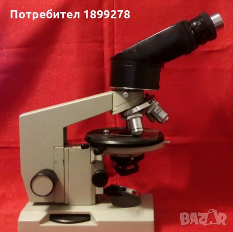 Микроскоп ЛОМО БИОЛАМ Р11 с моно- и бино- окулярни приставки, снимка 1 - Лаборатория - 35222363