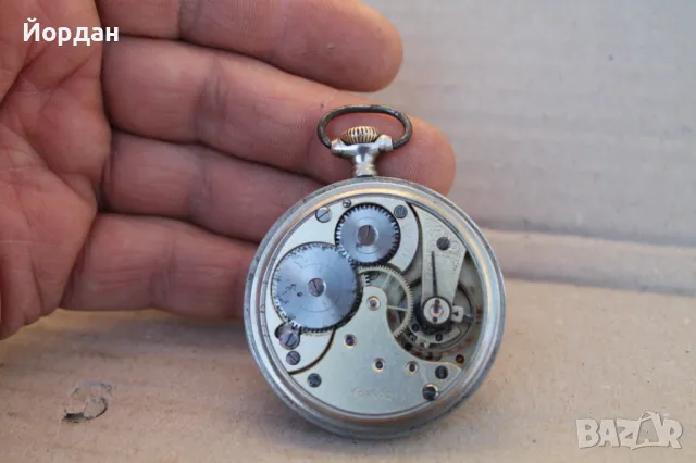 Джобен швейцарски часовник ''Омега'', снимка 10 - Антикварни и старинни предмети - 48521852